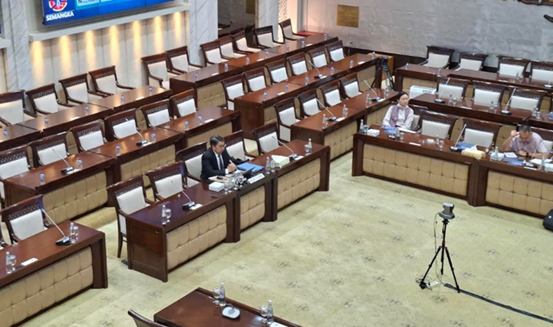 Fit and proper test calon Gubernur BI Solikin M Juhro (SinPo.id/ Dok. BeritaNasional)