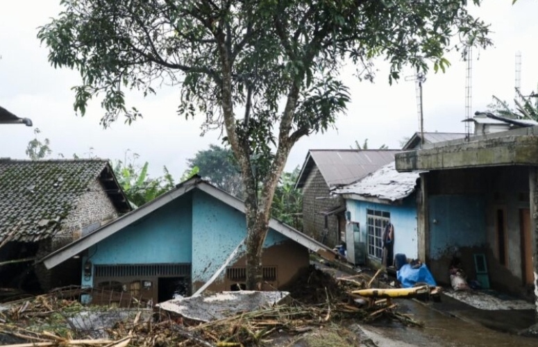 Kondisi rumah di Pemalang usai diterjang banjir bandang (SinPo.id/ Dok. Pemprov Jateng)