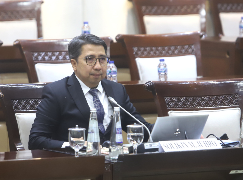Komisi XI DPR menggelar fit and proper test Calon Deputi Gubernur BI Solikin M Juhro (Ashar/SinPo.id)