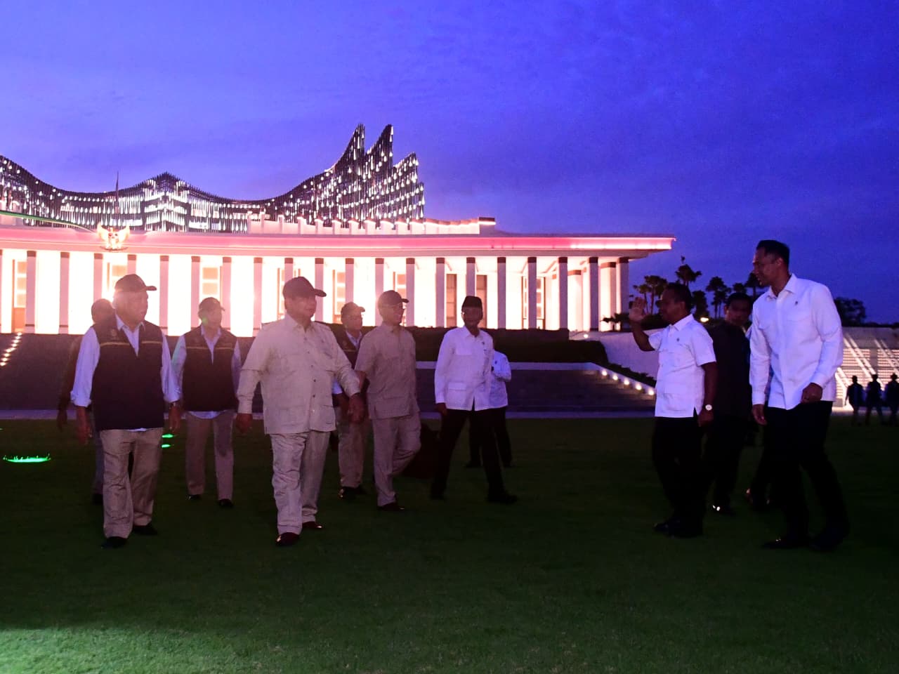 Kunjungi IKN, Presiden Prabowo Tinjau Langsung Progres Pembangunan (SinPo.id/Biro Setpres)