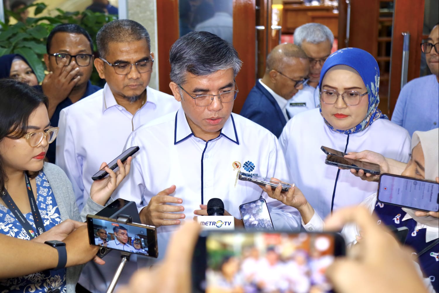 Menteri Ketenagakerjaan RI Yassierli (SinPo.id/ Dok. Kemnaker)