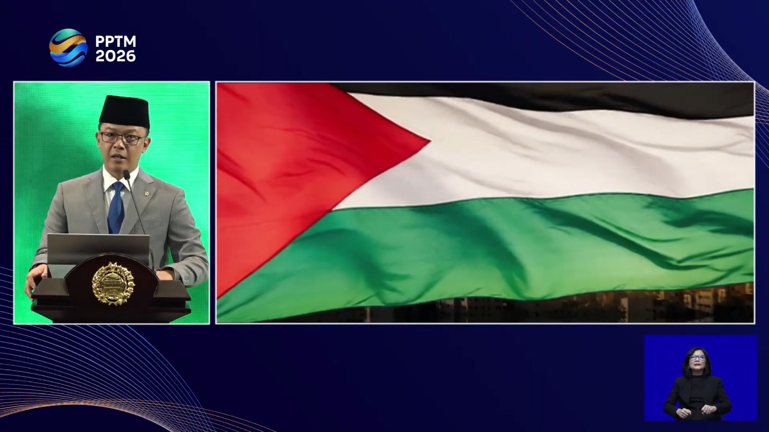 Menlu Sugiono (SinPo.id/Tim media)