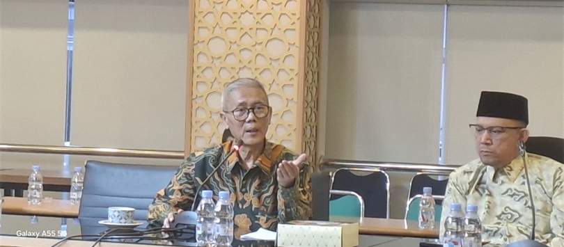 Ketua MUI Bidang Hubungan Luar Negeri dan Kerja Sama Internasional Sudarnoto Abdul Hakim (SinPo.id/Dok. MUI)