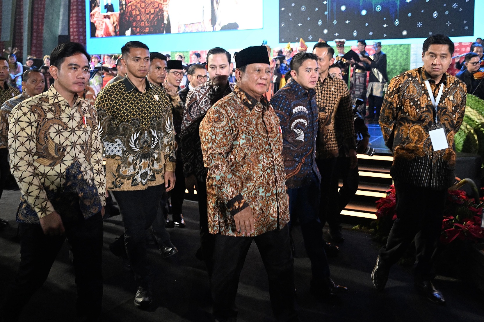 Presiden Prabowo hadiri Puncak Natal Nasional 2025 (SinPo.id/Biro Setpres)