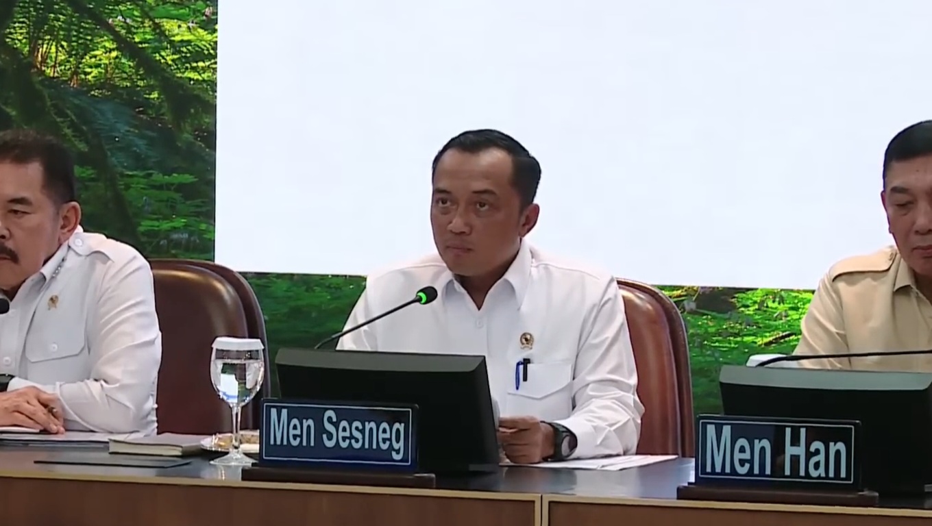 Mensesneg Prasetyo Hadi (SinPo.id/YouTube Setpres)