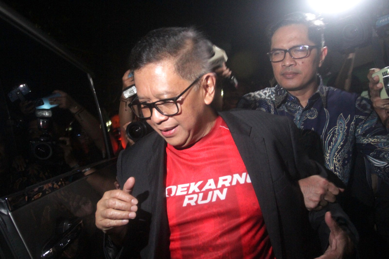 Sekjen PDIP Hasto Kristiyanto (SinPo.id/ Ashar)