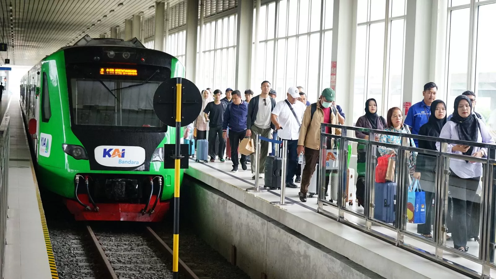 Pengguna KA Bandara Yogyakarta Tembus 2,8 Juta Penumpang Sepanjang 2025 (SinPo.id/KAI Bandara)