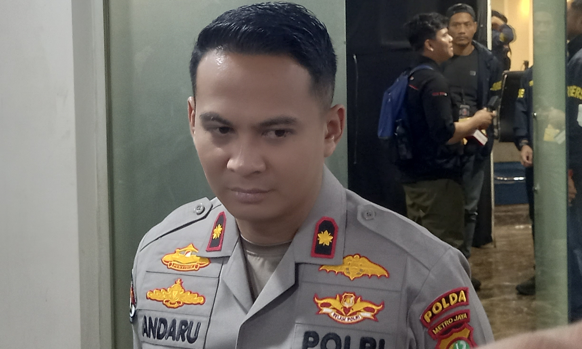 Kasubbid Penmas Polda Metro Jaya, Kompol Andaru Rahutomo (SinPo.id/Firdausi)