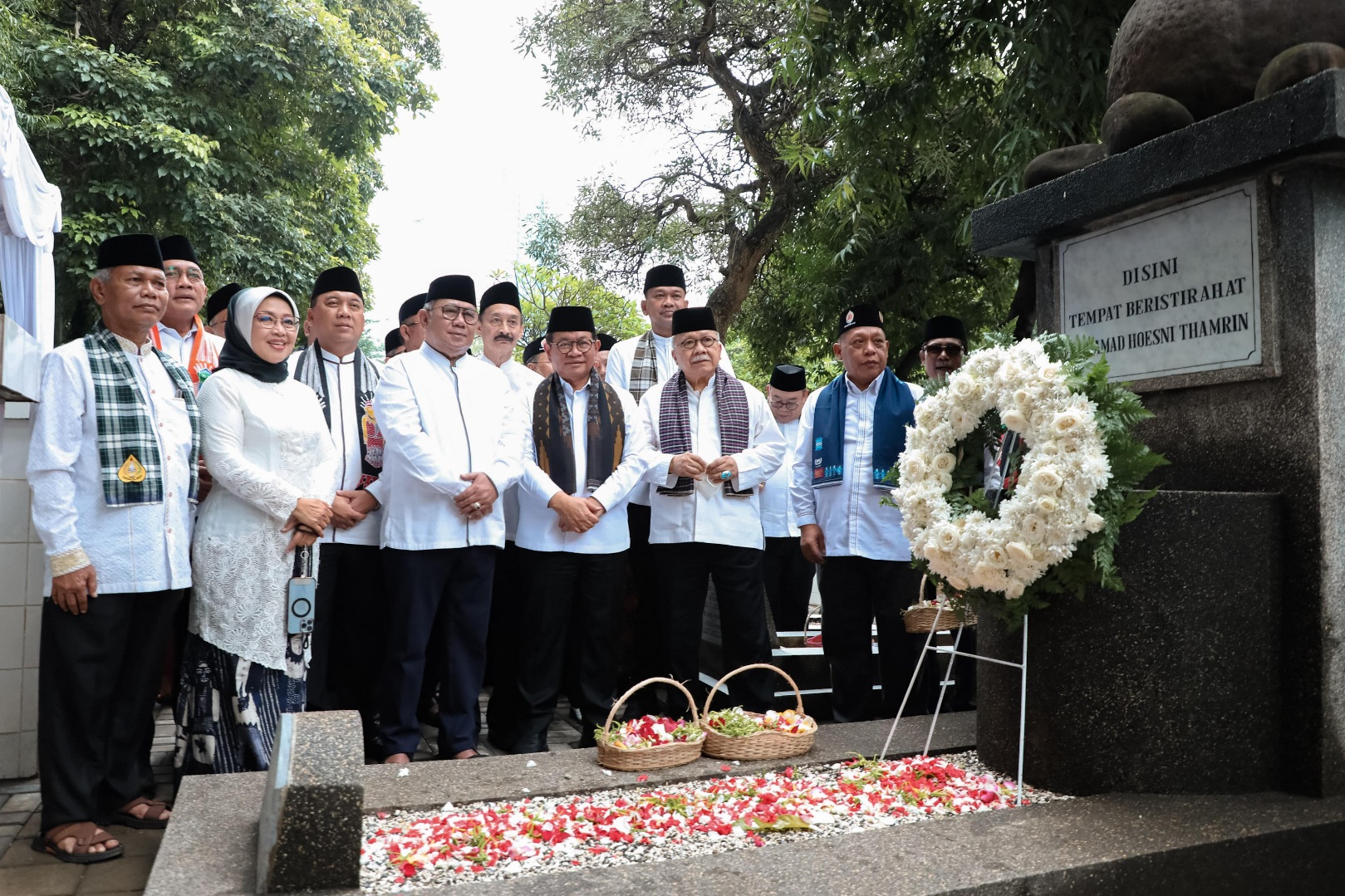 Pramono Anung Hadiri Haul ke-85 M.H. Thamrin (SinPo.id/Pemprov DKl)