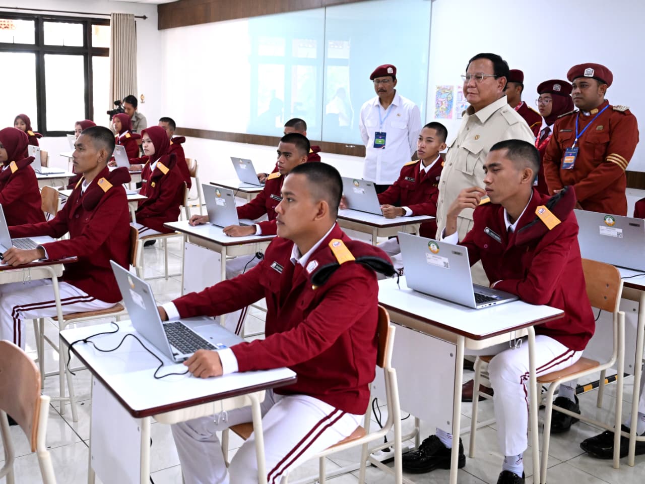Presiden Prabowo Target Bangun 500 Sekolah Rakyat Gratis untuk Siswa Miskin hingga 2029 (SinPo.id/Biro Setpres)