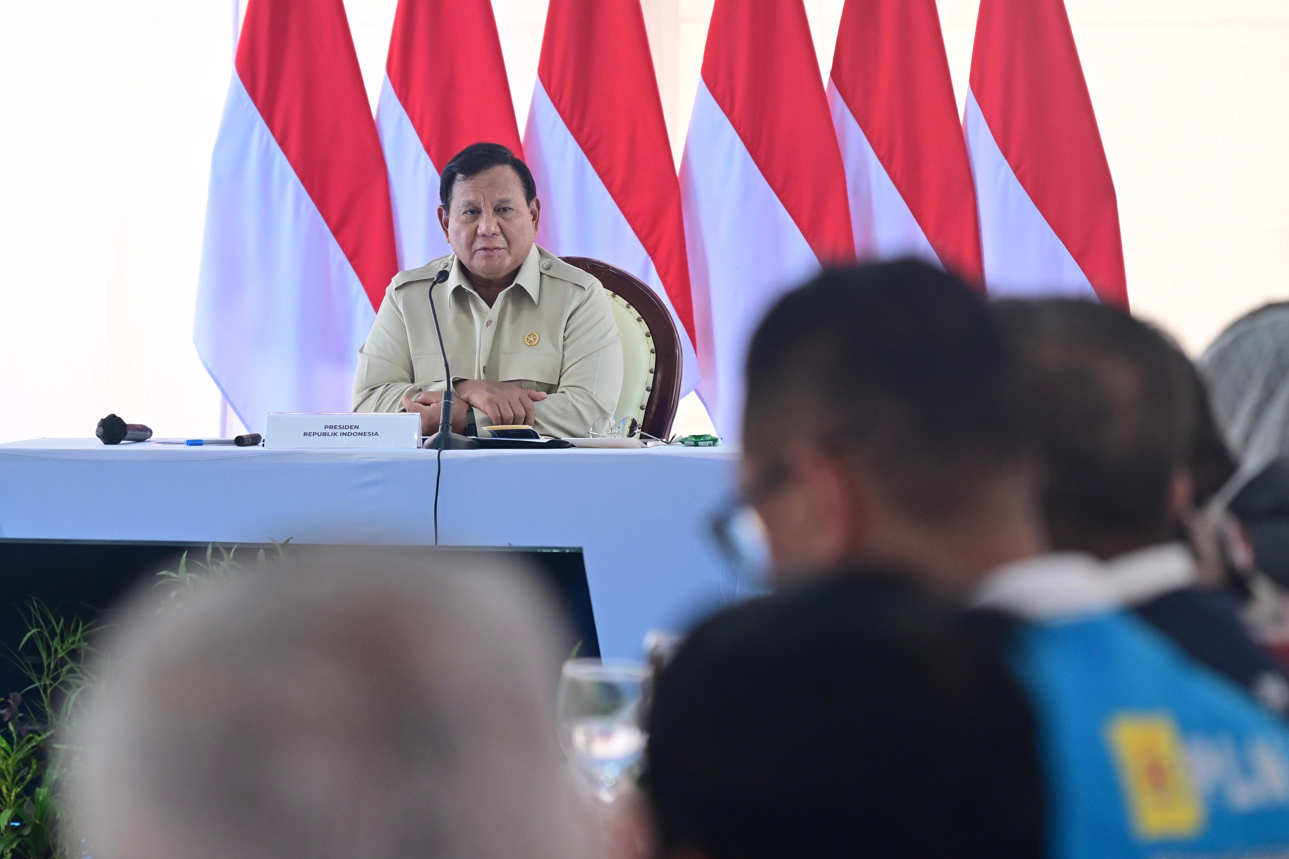 Presiden Prabowo subianto (SinPo.id/Biro Setpres)