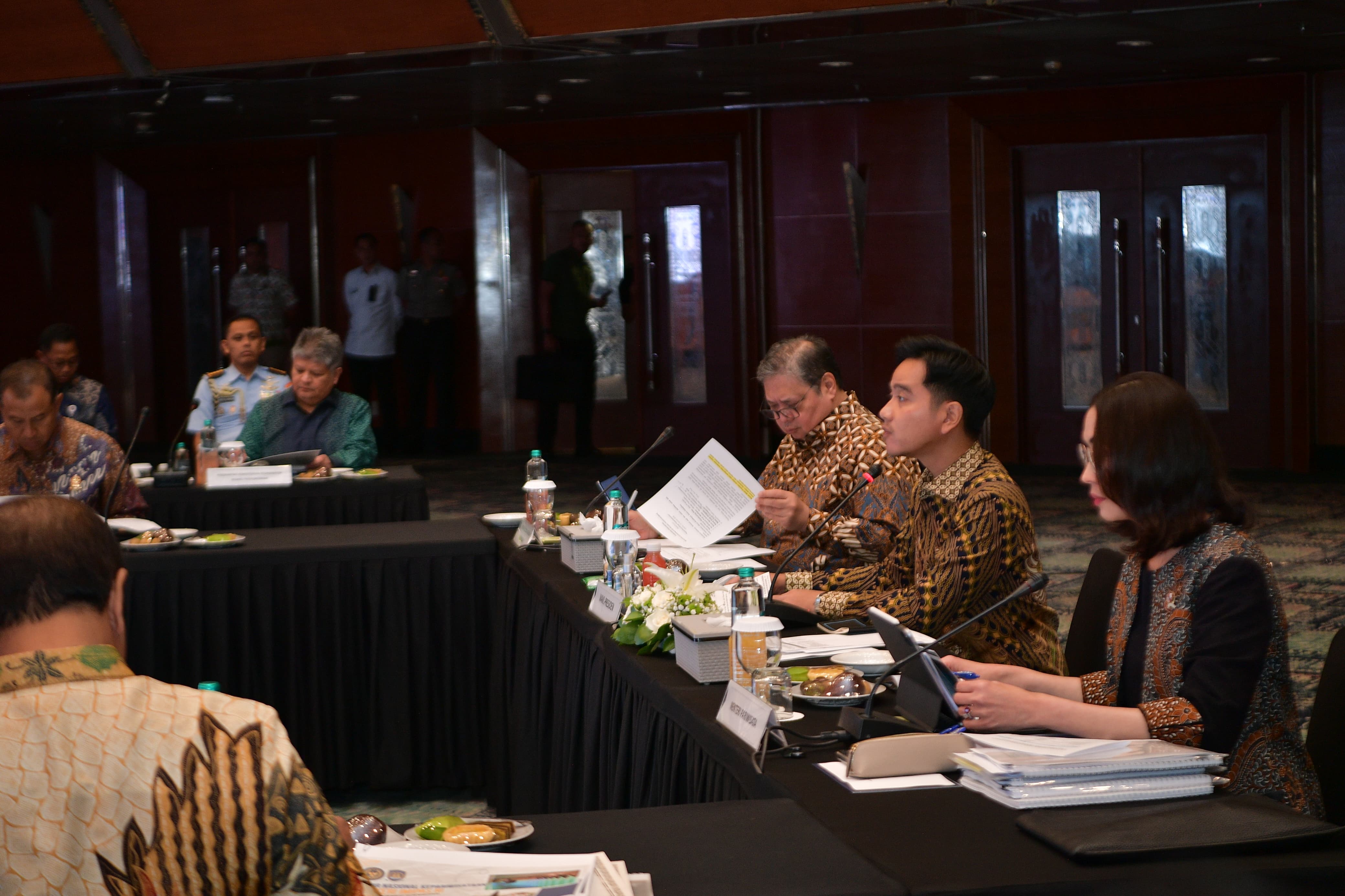 Wapres Gibran memimpin Rakor Kepariwisataan Tahun 2026 (SinPo.id/ Setwapres)