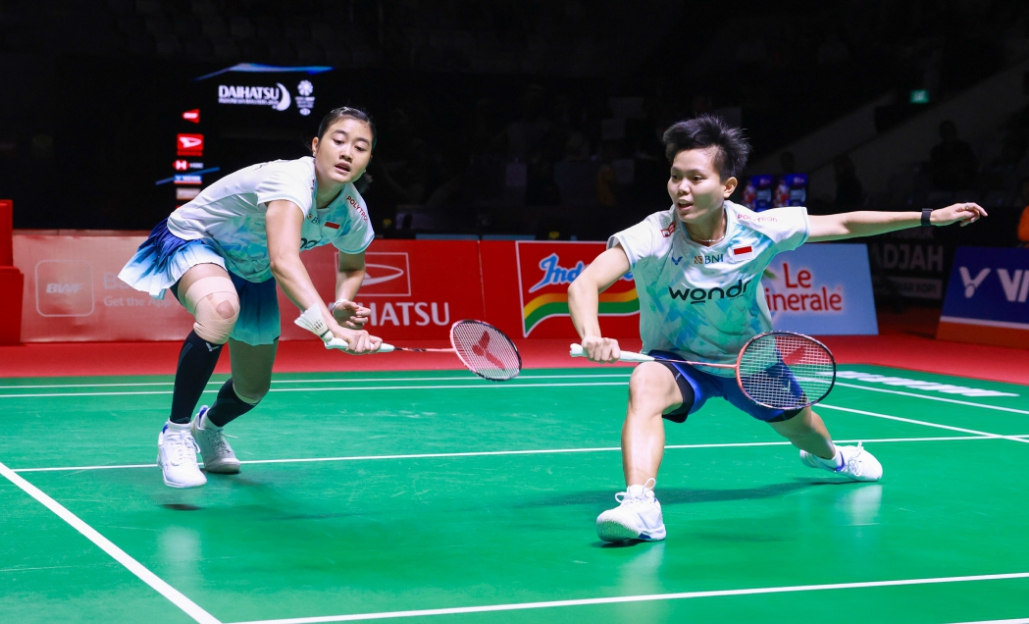 Ganda putri Indonesia, Fadia/Tiwi (SinPo.id/ Dok. PBSI)