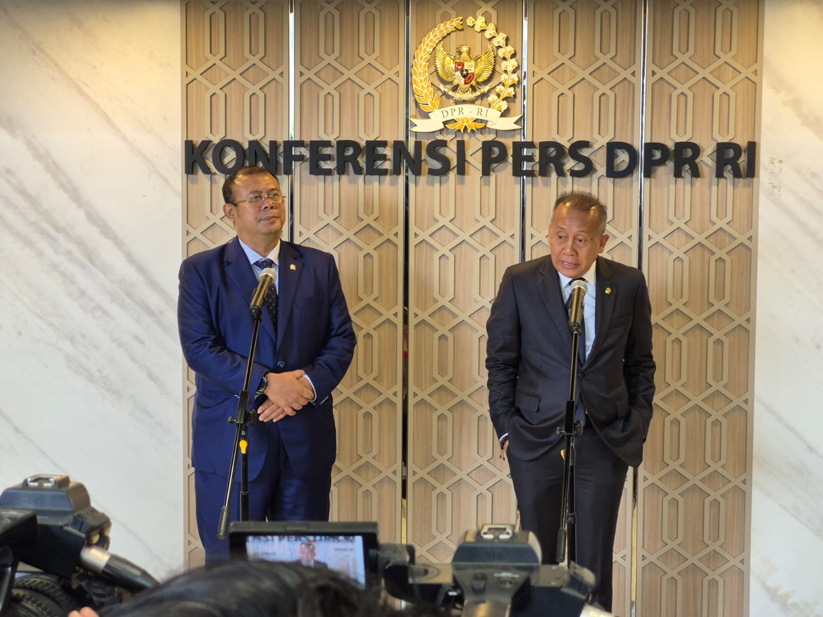 Wakil Ketua DPR RI Saan Mustopa. (SinPo.id/Galuh)