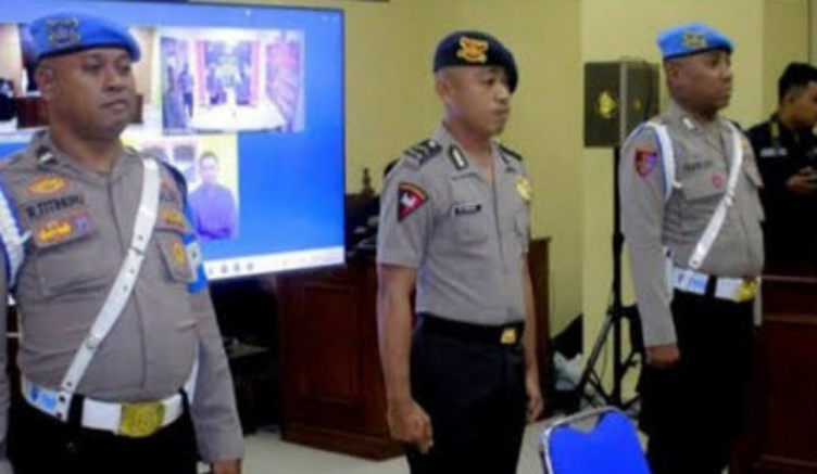 Sidang etik anggota Brimob Polda Maluku (SinPo.id/Dok.Istimewa)