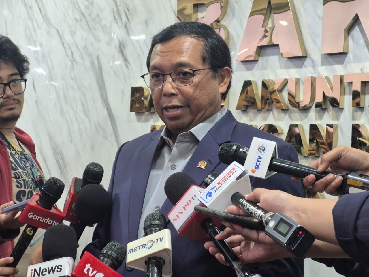 Anggota Komisi VI DPR RI, Herman Khaeron. (SinPo.id/Galuh Ratnatika)