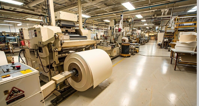 Ilustrasi produksi kertas beralur. (SinPo.id/dok. Freepik)