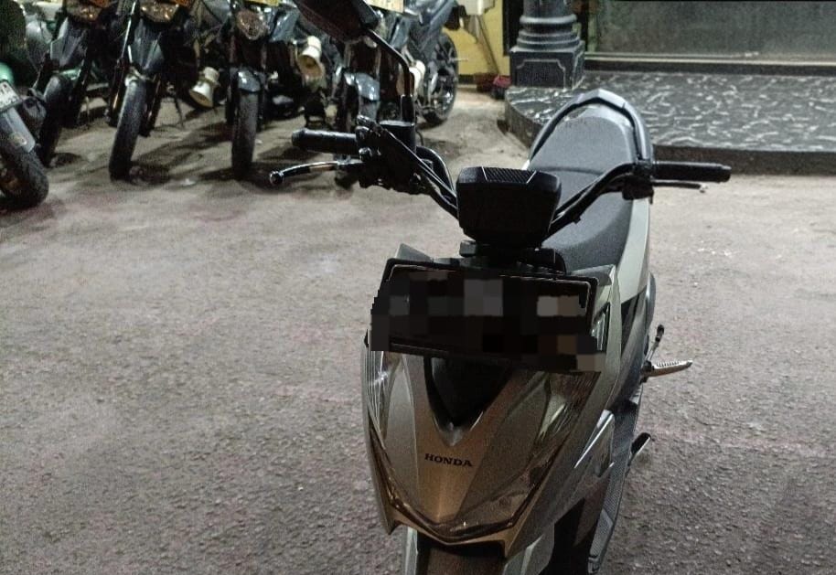 Barang bukti motor yang diamankan dari pelaku (SinPo.id/Dok.PMJ)