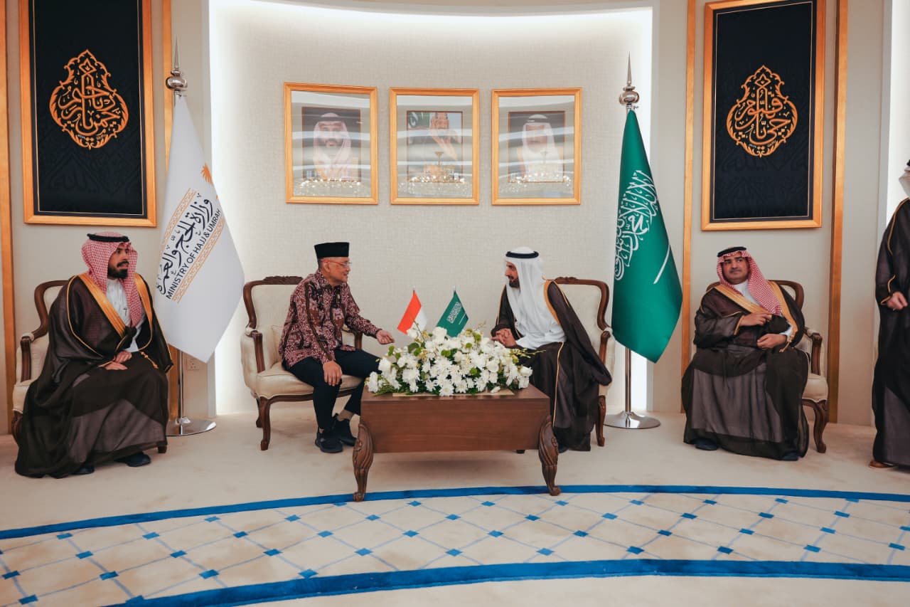 Forum Saudi–Indonesian Umrah Co.Exchange di Makkah, pada Senin, 16 Februari 2026. (SinPo.id/Kementerian Haji dan Umrah)