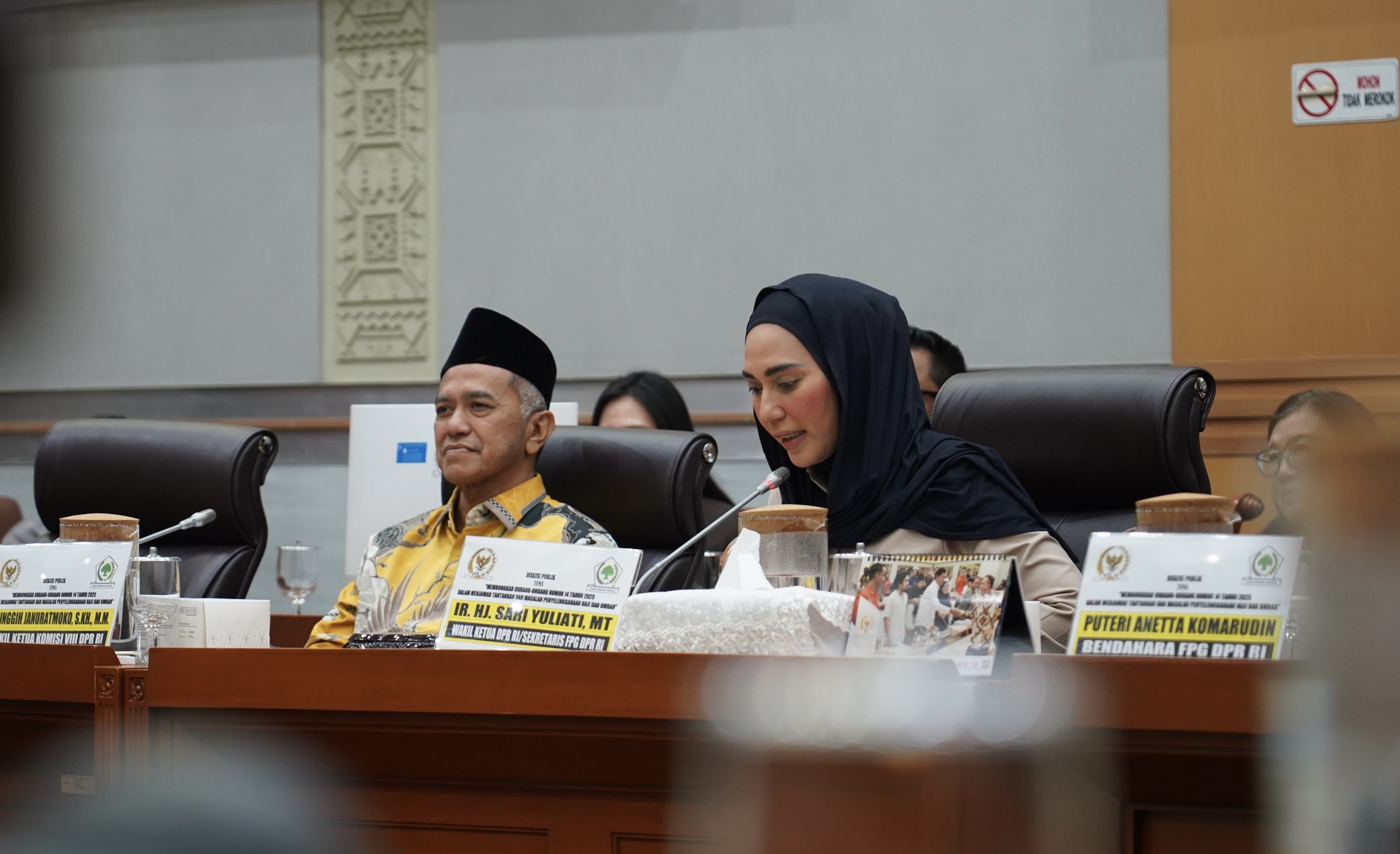 Wakil Ketua DPR RI Sari Yuliati (SinPo.id/ Dok. Pribadi)