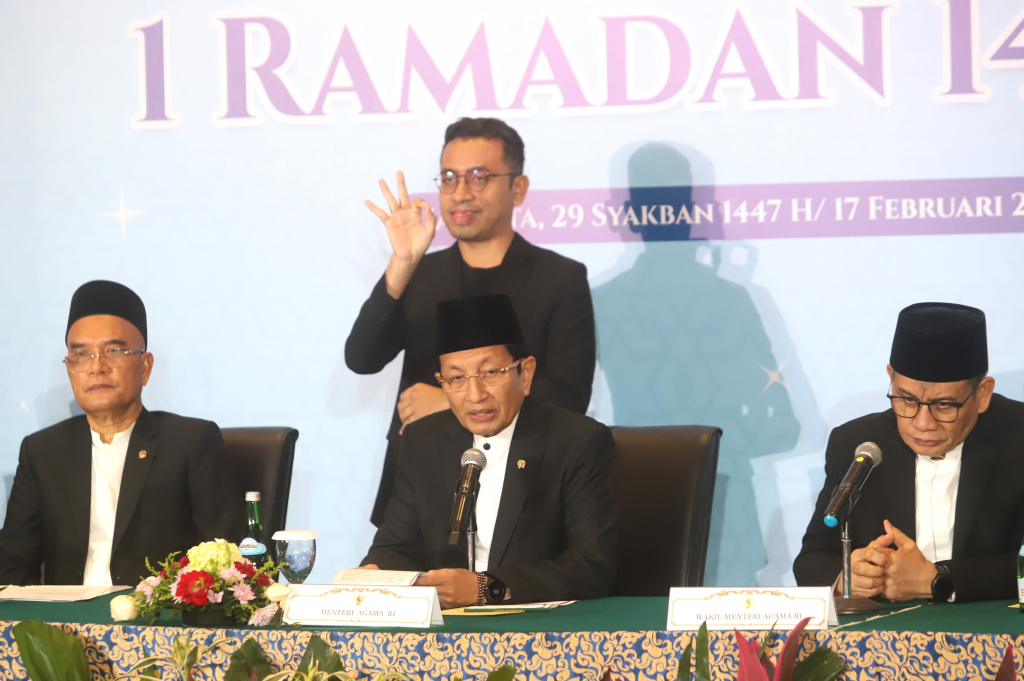 Pemerintah melalui hasil sidang Isbat menetapkan 1 Ramadan 1447 H pada hari Kamis 19 Februari (Ashar/SinPo.id)