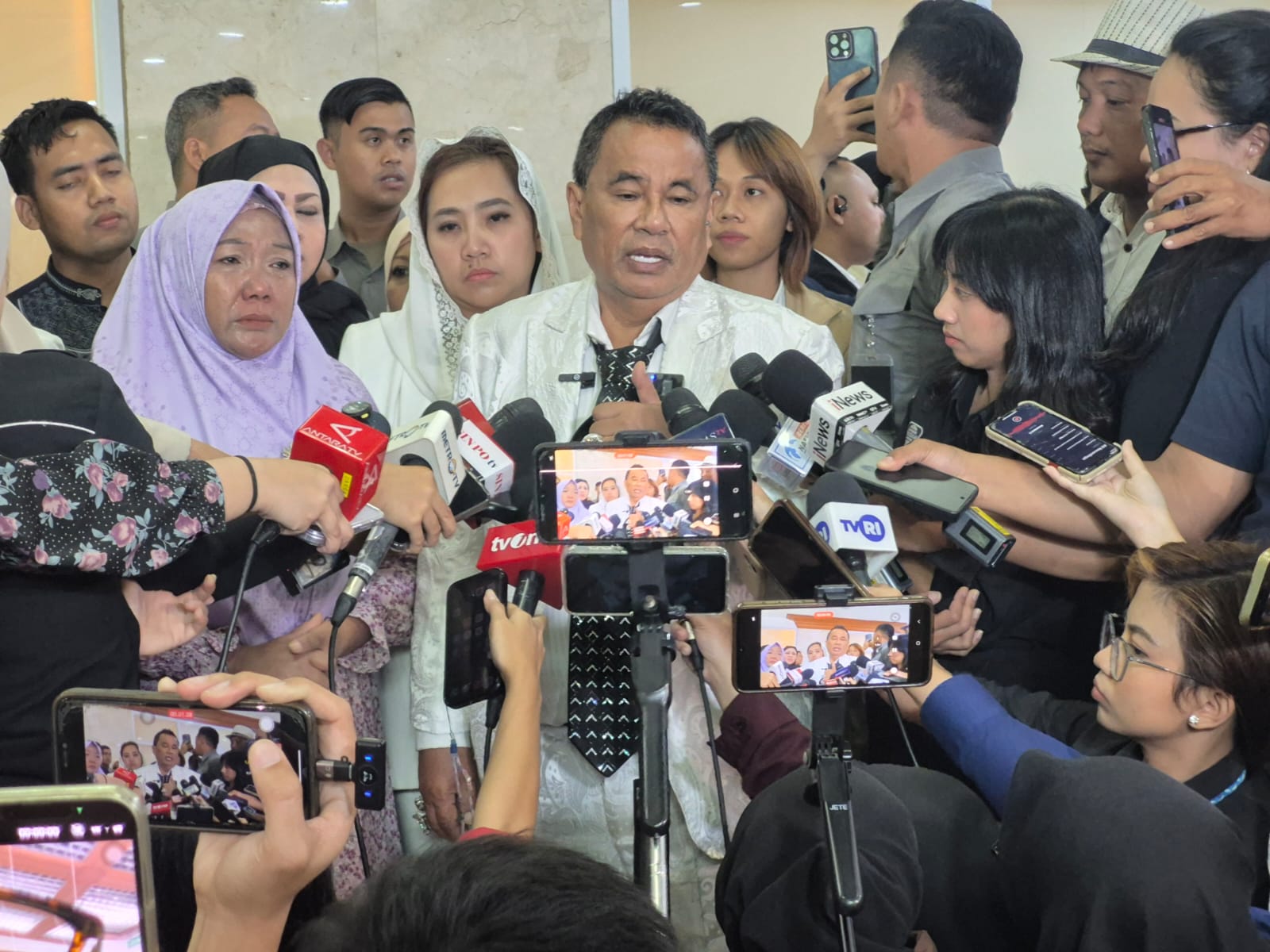 Pengacara Hotman Paris Hutapea (SinPo.id/ Galuh Ratnatika)