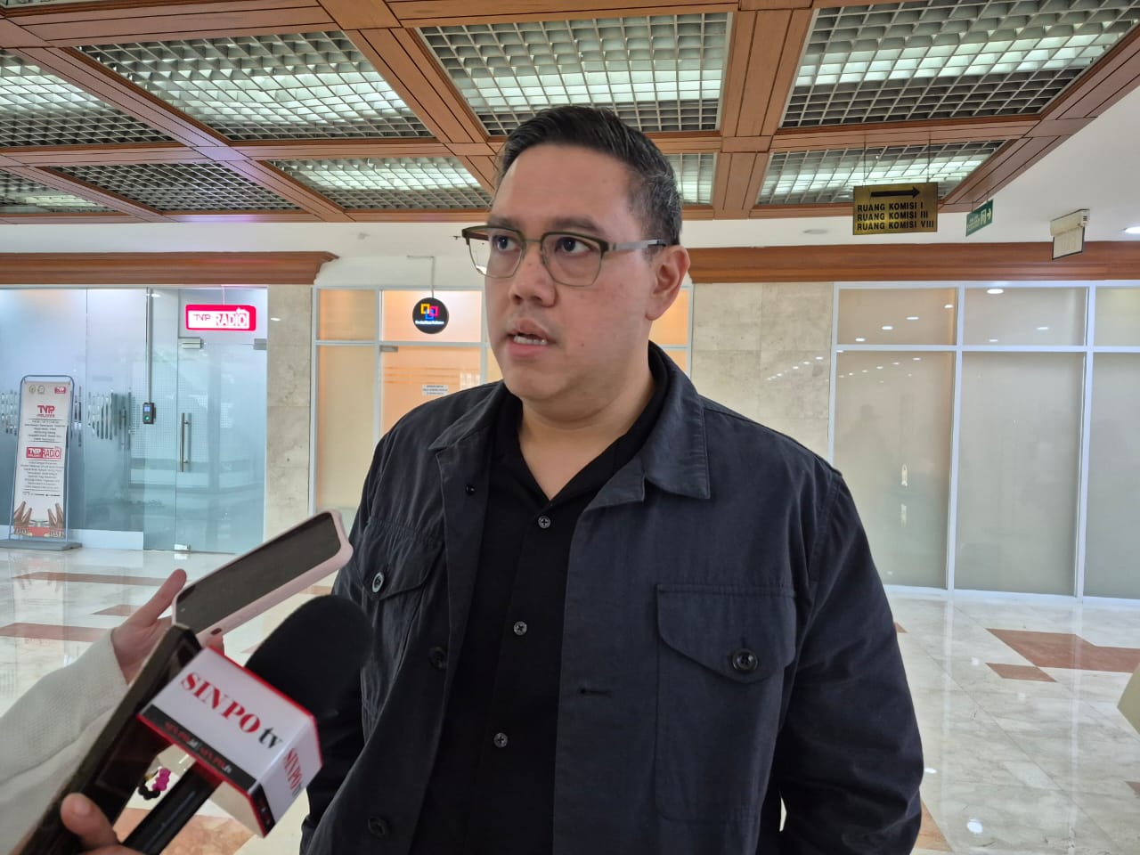 Wakil Ketua Komisi I DPR RI Dave Laksono (SinPo.id/ Galuh Ratnatika)