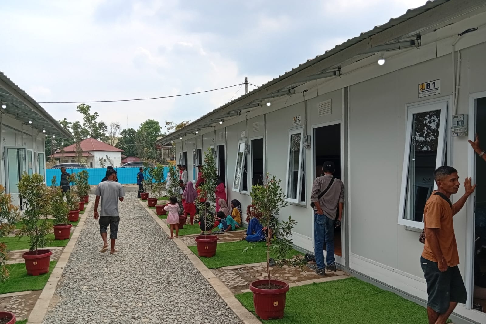 Ilustrasi rumah hunian bagi korban bencana di Sumatra (SinPo.id/ Dok. KemenPU)