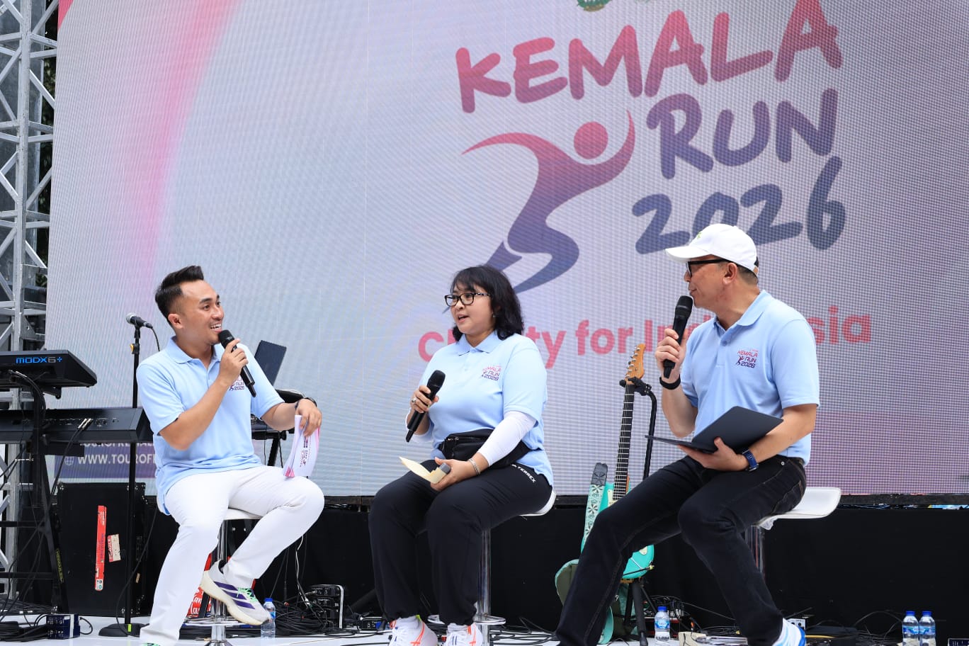 Konferensi pers Bhayangkari Run 2026 (SinPo.id/ Humas Polri)