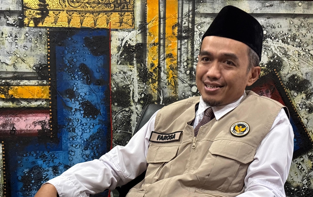 Kepala Pusat Data dan Teknologi Informasi Kementerian Haji RI, Farosa (SinPo.id/ Dok. Kemenhaj)