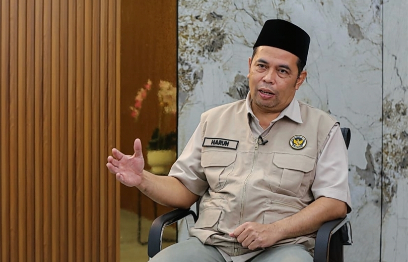 Direktur Jenderal Pengendalian Haji dan Umrah, Harun Al Rasyid (SinPo.id/ Dok. Kemenhaj)