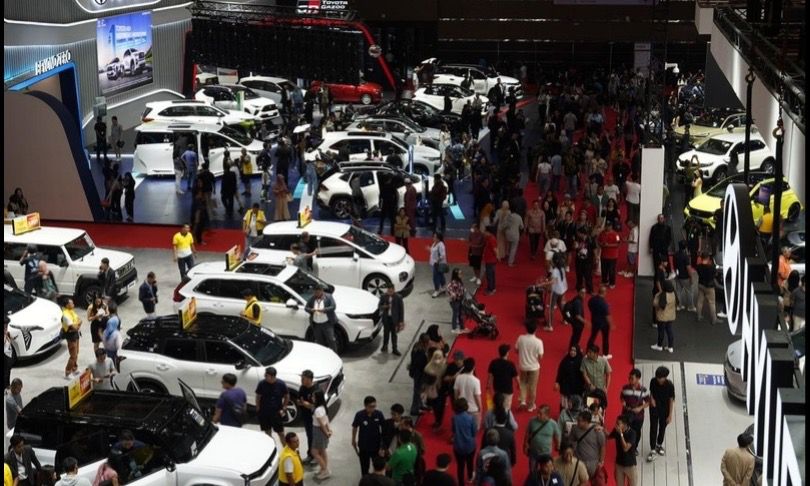 Ilustrasi pameran Indonesia International Motor Show. (SinPo.id/dok. Kemenperin)