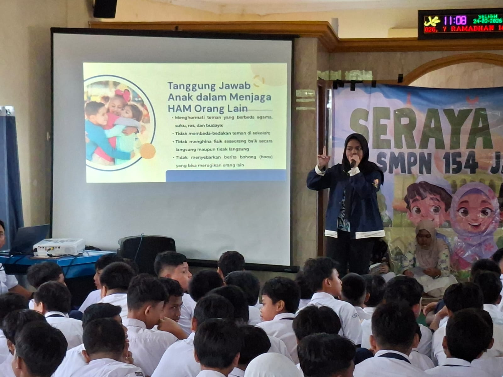 Kementerian HAM menggandeng KOPPETA untuk memperkuat edukasi HAM di kalangan generasi Z. (SinPo.id/Istimewa)