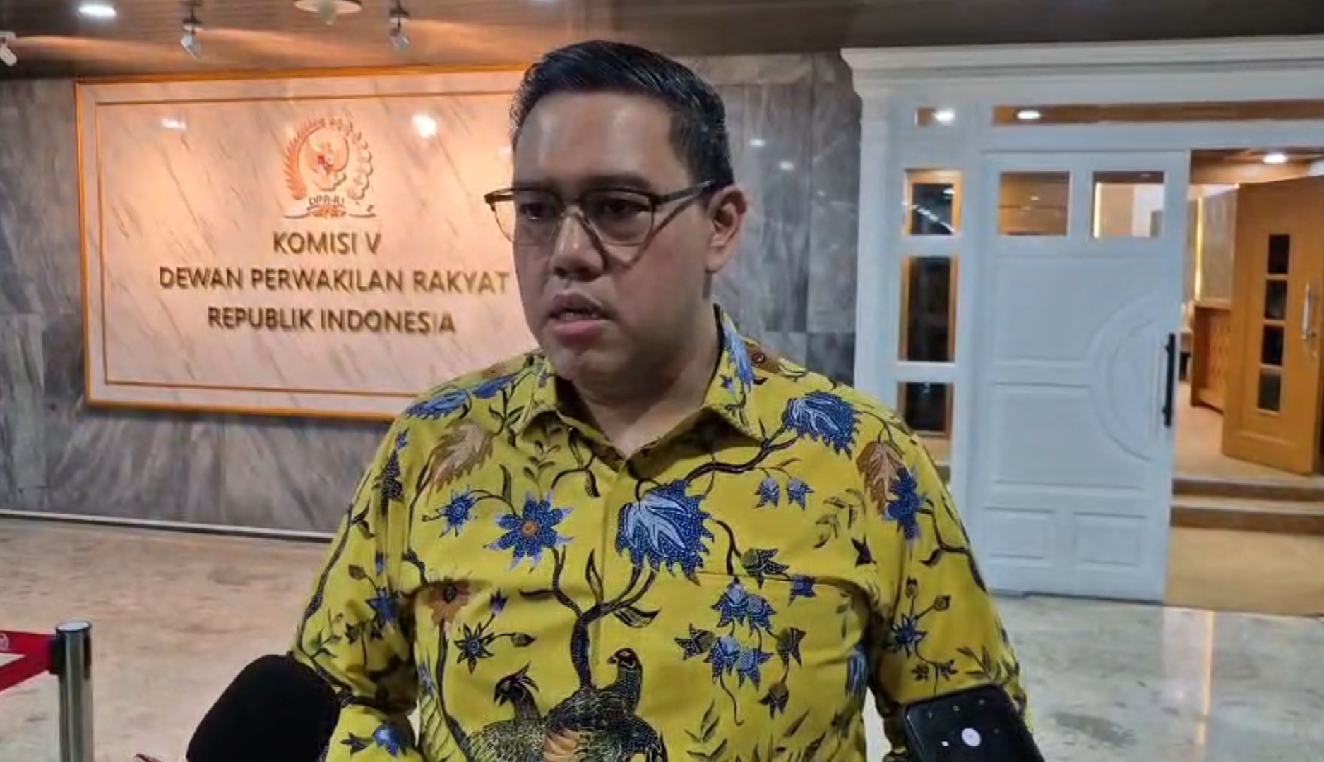 Wakil Ketua Komisi I DPR RI Dave Laksono (SinPo.id/ Galuh Ratnatika)