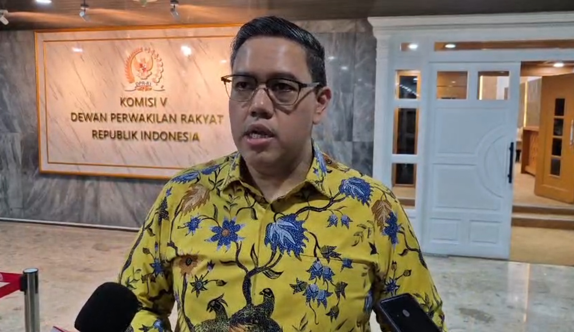 Wakil Ketua Komisi I DPR RI Dave Laksono (SinPo.id/ Galuh Ratnatika)