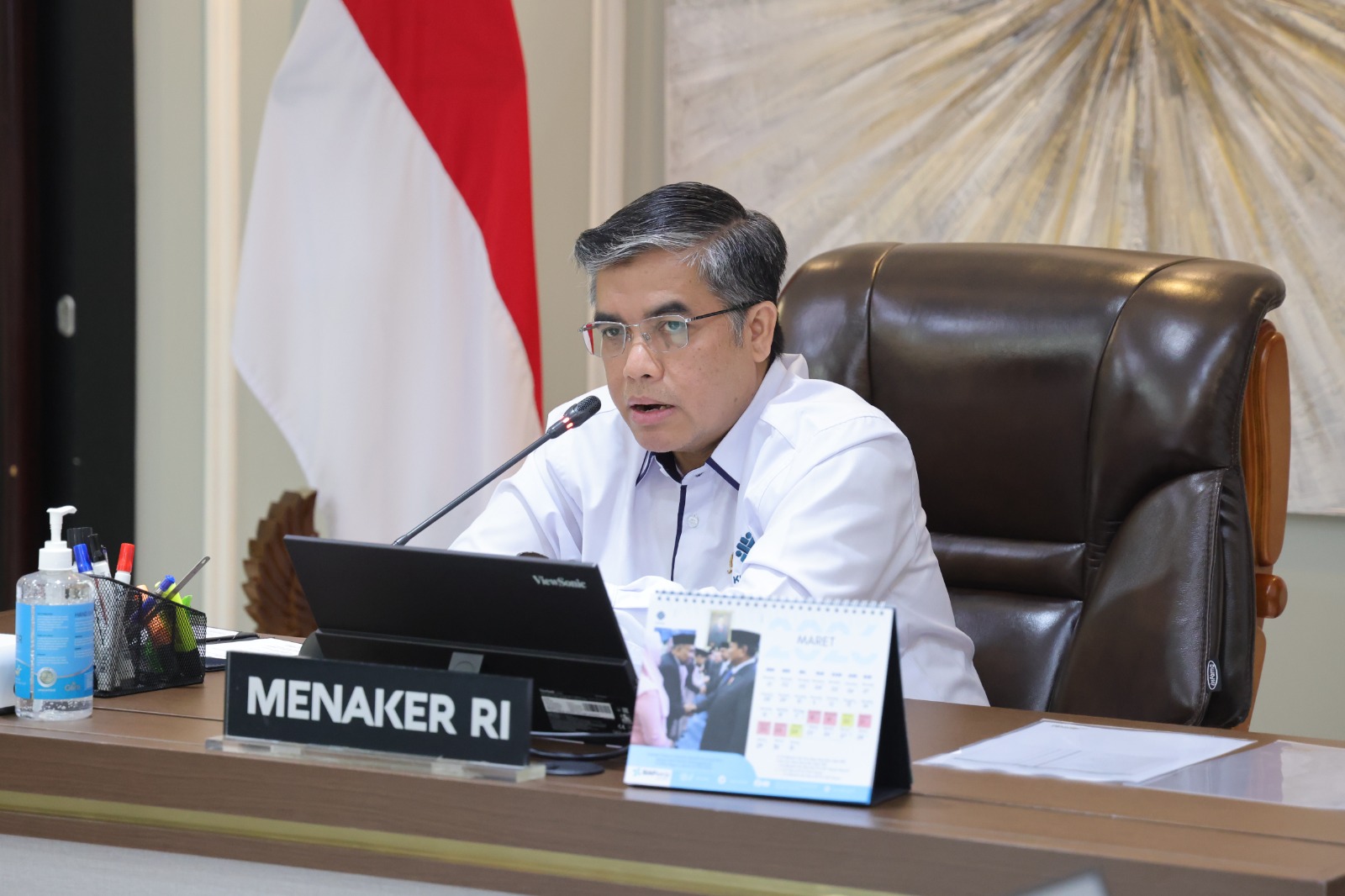 Menteri Ketenagakerjaan RI Yassierli (SinPo.id/ Dok. Kemnaker)