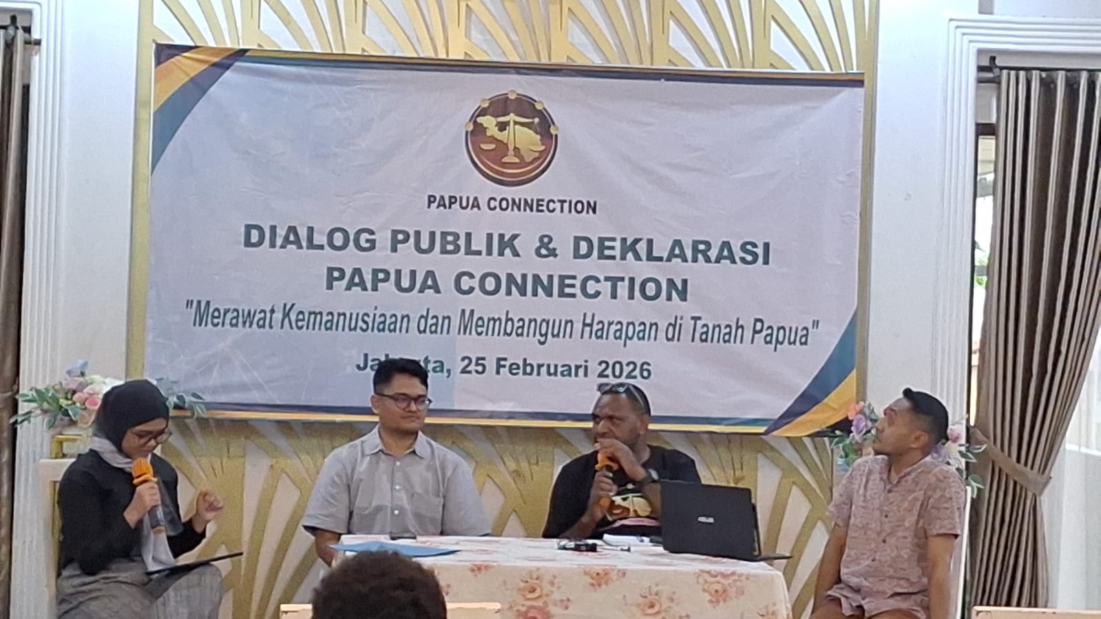 Diskusi publik Papua Connection (Sinpo.id/Tim Media)