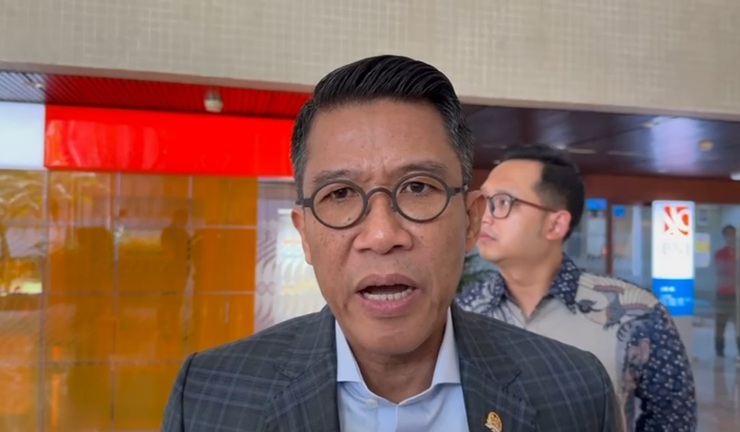 Ketua Komisi XI DPR RI Mukhamad Misbakhun (SinPo.id/Galuh Ratnatika)