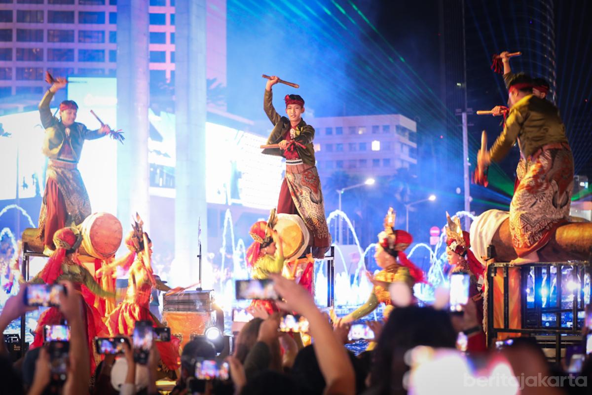 DKI Gelar Event Transisi Ramadan di Bundaran HI (SinPo.id/Beritajakarta)