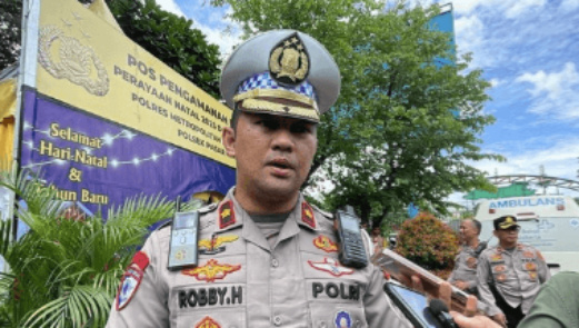 Kabag Binopsnal Ditlantas Polda Metro Jaya Kompol Robby Hefados (SinPo.id/Dok.PMJ)