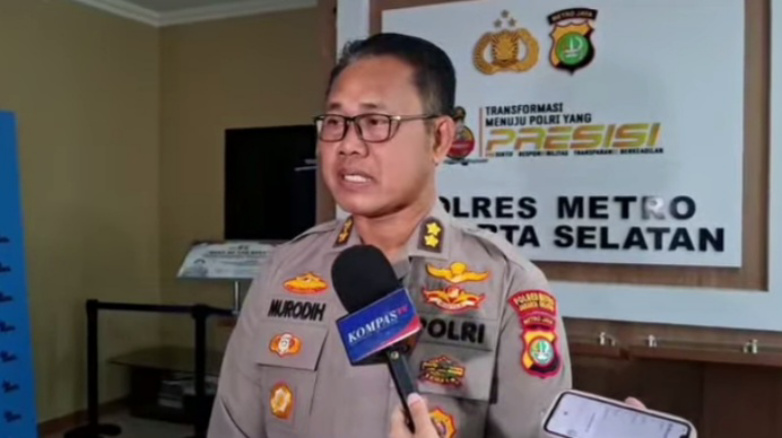 Kasie Humas Polres Metro Jakarta Selatan, AKBP Murodih (SinPo.id/ Dok.Polres Jaksel)