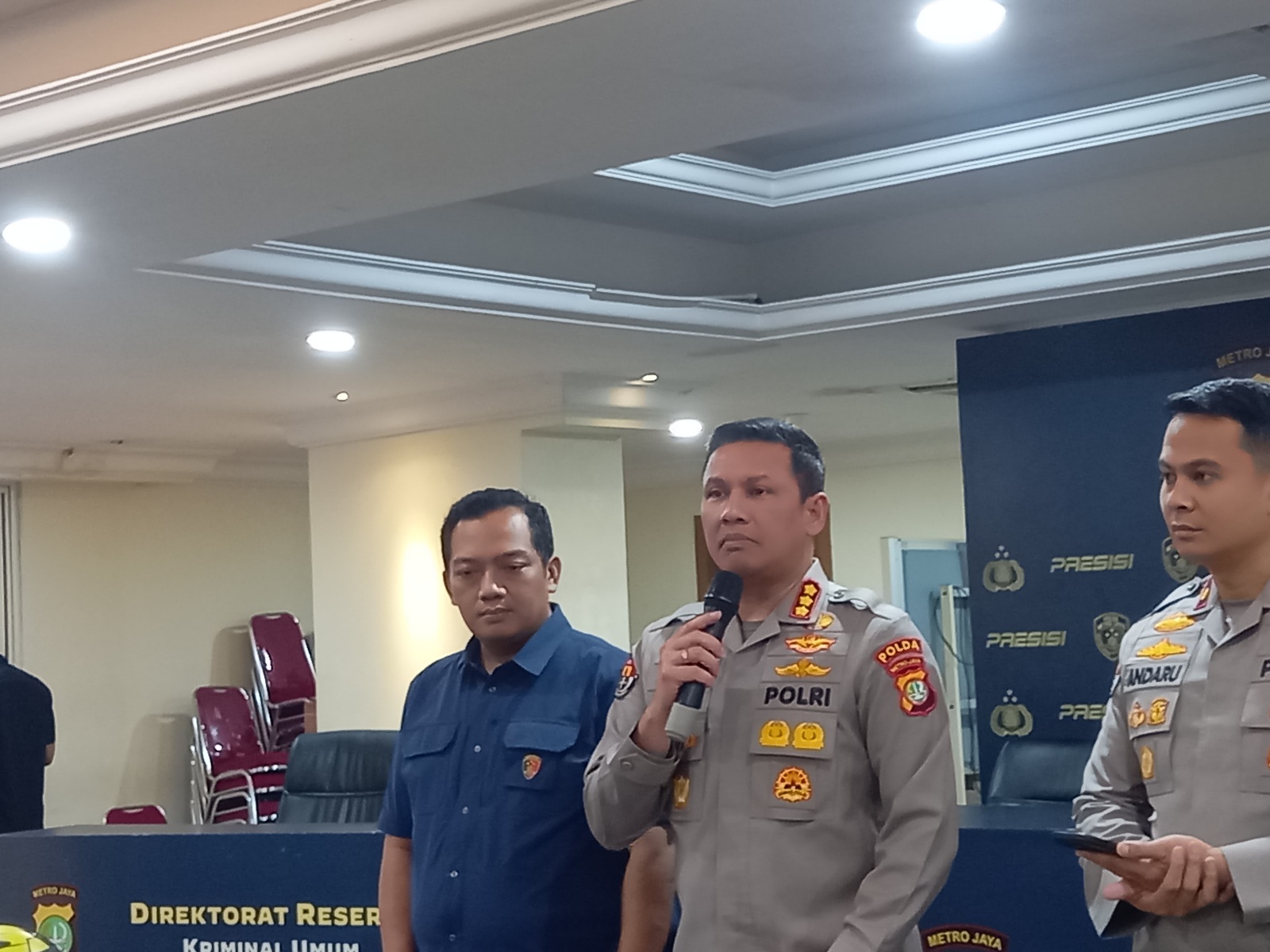 Kabid Humas Polda Metro Jaya, Kombes Pol Budi Hermanto (SinPo.id/Firdausi)