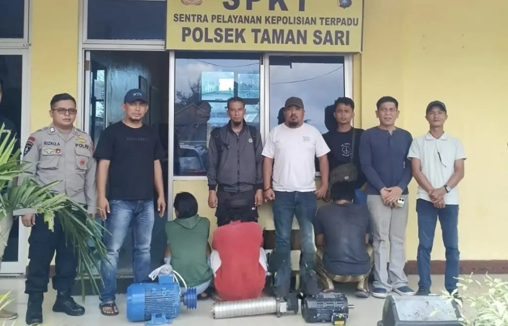 Pelaku pencurian spesialis Rusunawa di Pangkalpinang (SinPo.id/ Humas Polri)