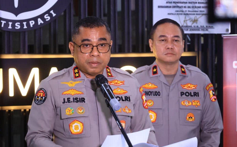 Kadiv Humas Polri Irjen Pol Johnny Eddizon Isir (SinPo.id/Dok.Polri)