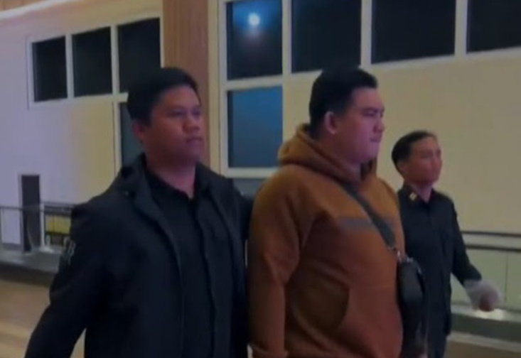 Buronan TPPO saat ditangkap di Bali (SinPo.id/Dok.Polri)