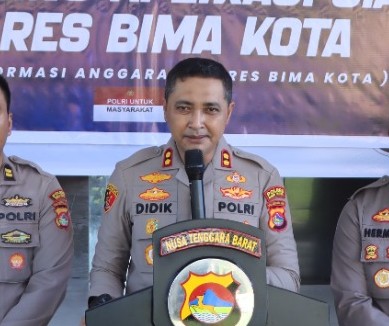 Mantan Kapolres Bima Kota, AKBP Didik Putra Kuncoro (SinPo.id/ Dok. Polres Bima Kota)