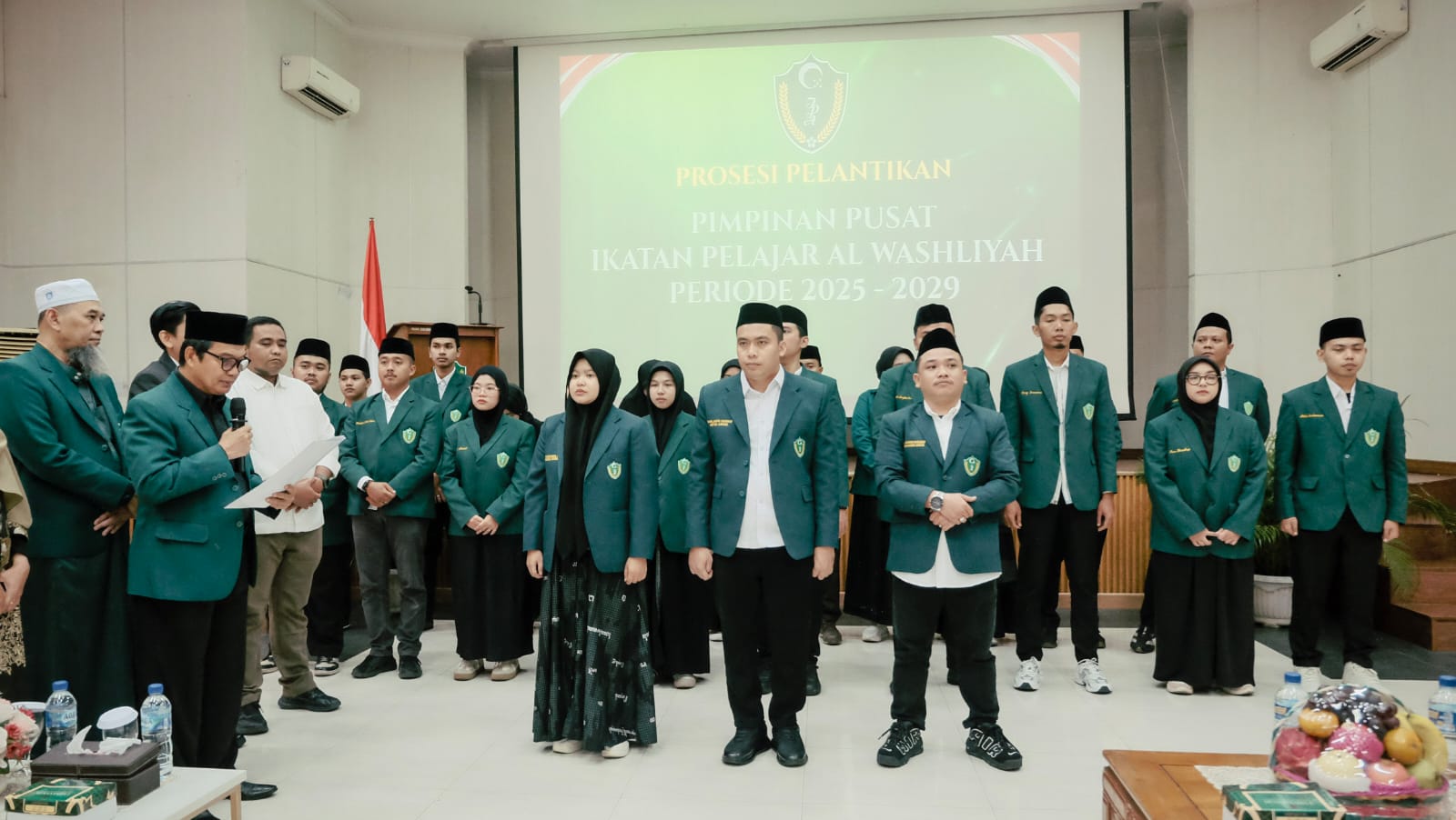 PP Ikatan Pelajar Al Washliyah Resmi Dilantik, Luncurkan Program Student Entrepreneur Ketahanan Pangan (SinPo.id/Istimewa)