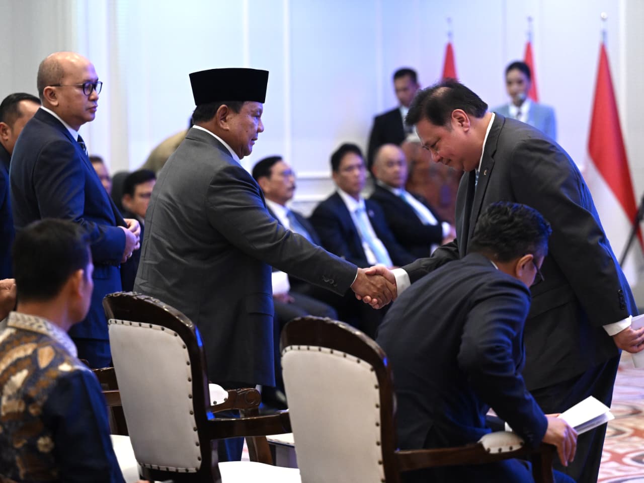 Presiden Prabowo Hadiri Indonesia Economic Outlook 2026 (SinPo.id/Biro Setpres)