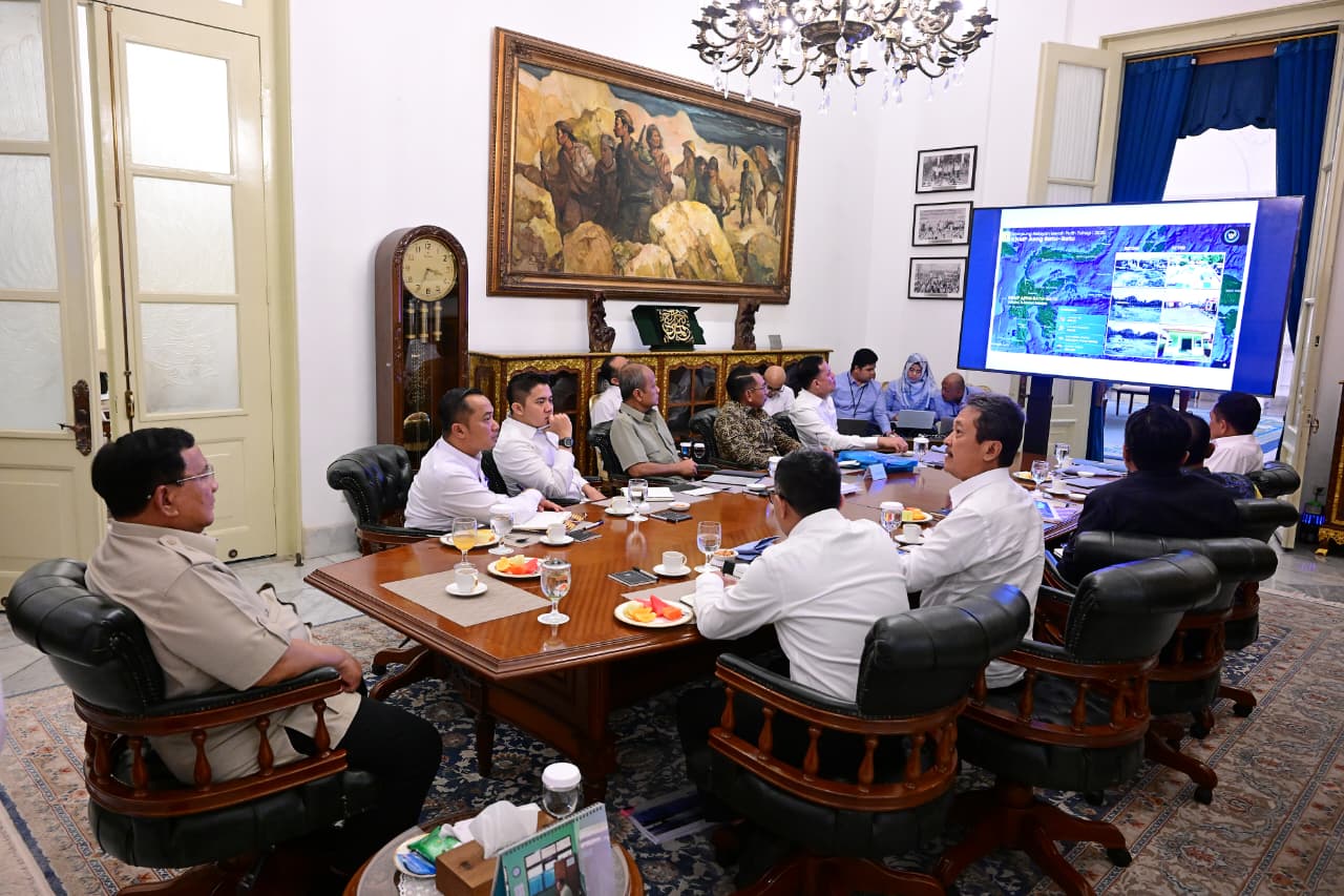 Presiden Prabowo Percepat Pembangunan Kampung Nelayan Merah Putih dan Konsolidasi Industri Perkapalan Nasional (SinPo.id/Biro Setpres)