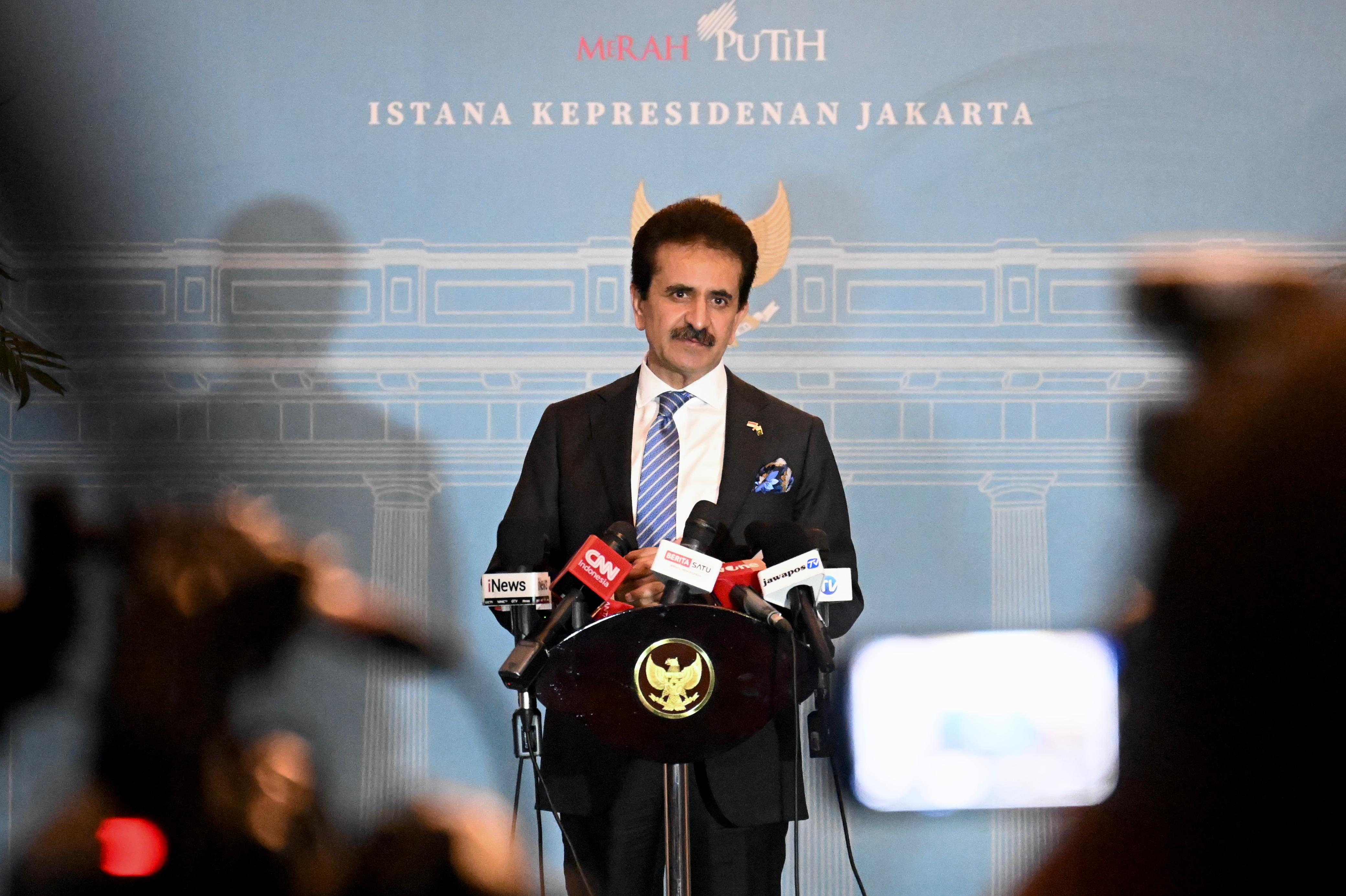 Republik Islam Pakistan untuk Indonesia, Zahid Hafeez Chaudhr (SinPo.id/Biro Setpres)